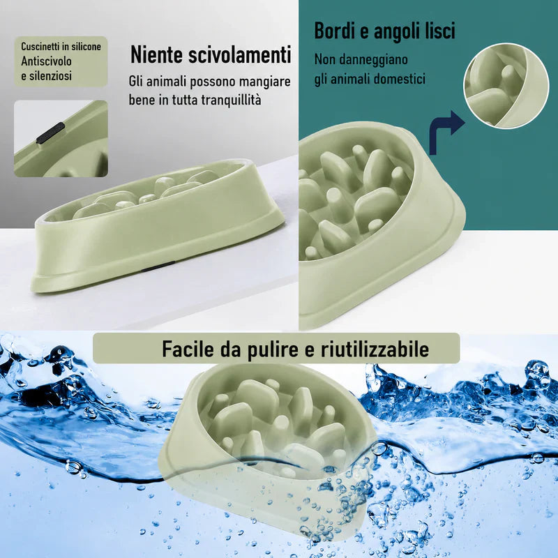 Ciotola Slow Food Antisofffocamento